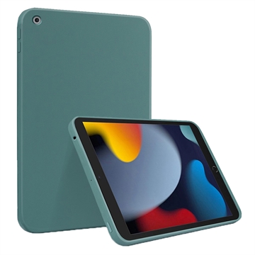 Funda de Silicona Líquida para iPad 10.2 2019/2020/2021 - Verde