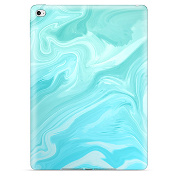 Funda de TPU para iPad 10.2 2019/2020/2021 - Mármol Azul