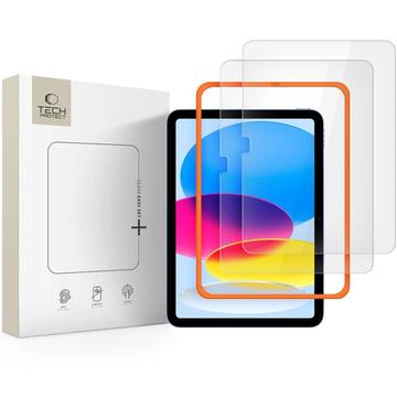 Protector de pantalla de cristal templado Tech-Protect Easy Set+ para iPad 2022/2025 - 9H - 2 uds.
