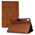 Funda abatible con tarjetero para iPad 2022/2025 - Marrón