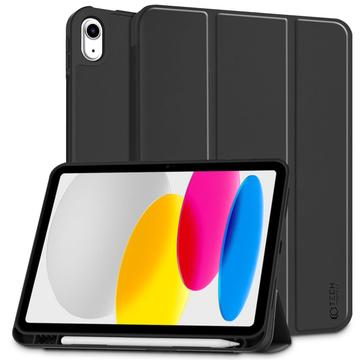 Funda tipo folio triple Tech-Protect SmartCase Pen para iPad 2022/2025 - Negro
