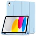 Funda tipo folio triple Tech-Protect SmartCase Pen para iPad 2022/2025 - Sky Azul