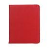 Funda de Cuero Rotativa para iPad 2, iPad 3, iPad 4 - Rojo