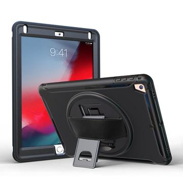 Funda con Correa de Mano Heavy Duty 360 para iPad 9.7 2017/2018 - Negro