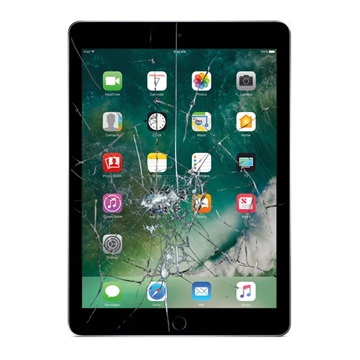iPad 9.7 Reparación de la Pantalla de Cristal & Pantalla Táctil - Negra