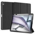 Funda tipo Folio Inteligente Dux Ducis Domo para iPad Air 13 2024/2025 - Negro