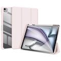 Funda Inteligente de Tres Pliegues Dux Ducis Toby para iPad Air 13 2024/2025 - Rosa Claro