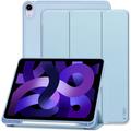 Funda tipo folio triple Tech-Protect SmartCase Pen para iPad Air 11 2024/2025/Air 2020/2022 - Azul cielo
