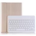 Funda con Teclado Bluetooth para iPad Pro 11 (2024) - Dorado