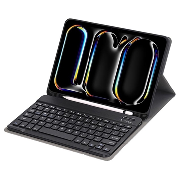 Funda con Teclado Bluetooth para iPad Pro 11 2024/2025 - Azul Oscuro