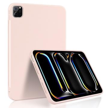 Funda de Silicona Líquida para iPad Pro 11 (2024) - Rojo