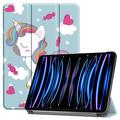 Funda Inteligente de Tres Pliegues para iPad Pro 11 (2024) - Unicornio