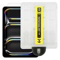 iPad Pro 13 2024/2025 HD Protector de pantalla de vidrio templado con herramienta de eliminación automática de polvo - 9H