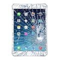 iPad mini 2 Reparación de la Pantalla de Cristal & Pantalla Tácti - Blanco
