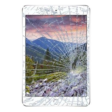 iPad Mini 3 Reparación de la Pantalla de Cristal & Pantalla Táctil - Blanco