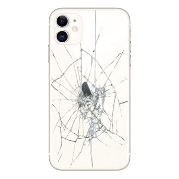 Reparación de la tapa posterior del iPhone XS - Solo cristal - Negro