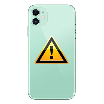 Reparación Tapa de Batería para iPhone XS - incl. marco - Negro