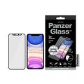 Protector de Pantalla PanzerGlass Case Friendly Swarovski CamSlider para iPhone 11/XR - Borde Negro