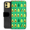 Funda Cartera Premium para iPhone 11 - Diseño de Aguacates