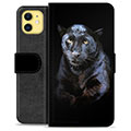 Funda Cartera Premium para iPhone 11 - Pantera Negra