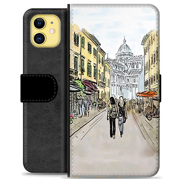 Funda Cartera Premium para iPhone 11 - Calle de Italia