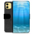 Funda Cartera Premium para iPhone 11 - Mar