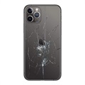 Reparación de la tapa posterior del iPhone XS - Solo cristal - Negro