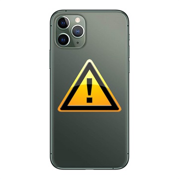 Reparación Tapa de Batería para iPhone XS - incl. marco - Negro