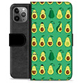 Funda Cartera Premium para iPhone 11 Pro Max - Diseño de Aguacates