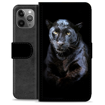 Funda Cartera Premium para iPhone 11 Pro Max - Pantera Negra