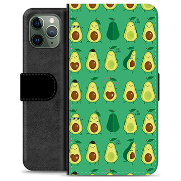 Funda Cartera Premium para iPhone 11 Pro - Diseño de Aguacates