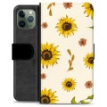 Funda Cartera Premium para iPhone 11 Pro - Girasol