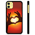 Carcasa Protectora para iPhone 11 - Silueta del Corazón