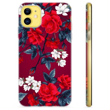 Funda de TPU para iPhone 11 - Flores Vintage