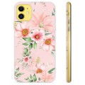 Funda de TPU para iPhone 11 - Flores de Acuarela