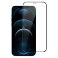 Protector de pantalla de vidrio templado iPhone 12/12 Pro Lippa 2.5D Full Cover - 9H - Black Edge