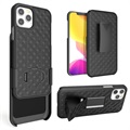 Carcasa Híbrida con Clip de Cinturón para iPhone 11 - Negro