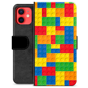 Funda Cartera Premium para iPhone 12 mini - Bloques