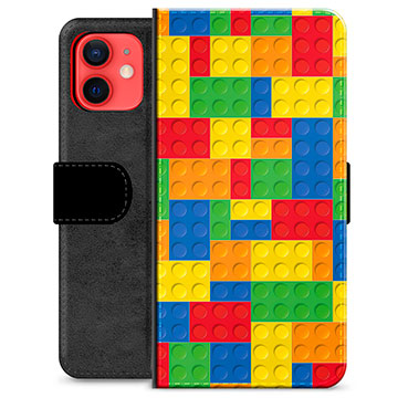 Funda Cartera Premium para iPhone 12 mini - Bloques