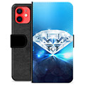 Funda Cartera Premium para iPhone 12 mini - Diamante