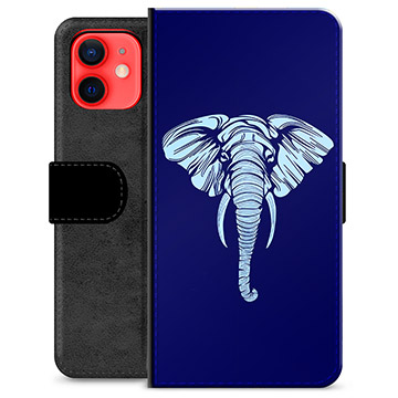 Funda Cartera Premium para iPhone 12 mini - Elefante