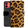 Funda Cartera Premium para iPhone 12 mini - Leopardo