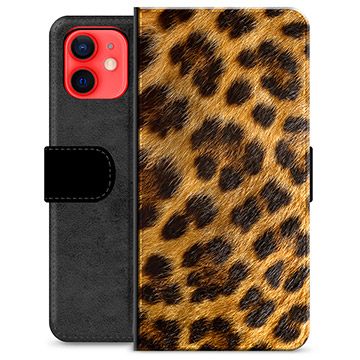 Funda Cartera Premium para iPhone 12 mini - Leopardo