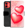 Funda Cartera Premium para iPhone 12 mini - Amor