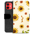 Funda Cartera Premium para iPhone 12 mini - Girasol