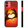 Carcasa Protectora para iPhone 12 mini - Silueta del Corazón