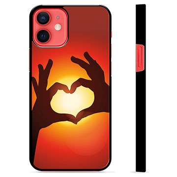 Carcasa Protectora para iPhone 12 mini - Silueta del Corazón