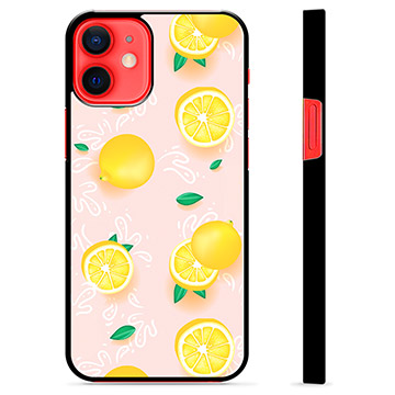 Carcasa Protectora para iPhone 12 mini - Patrón de Limón
