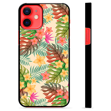 Carcasa Protectora para iPhone 12 mini - Flores Rosadas