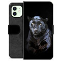 Funda Cartera Premium para iPhone 12 - Pantera Negra